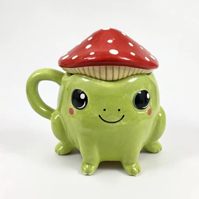 Result: Frog mug studio style